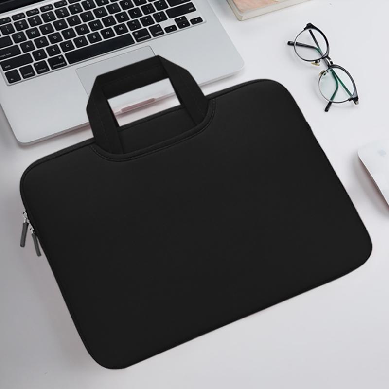 Portable Air Permeable Handheld Sleeve for 13.3 Laptops - 34x25.5x2.5cm - Grey