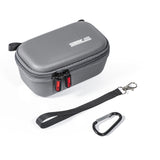 Carry Case with Carabiner & Strap for Cameras - Side View