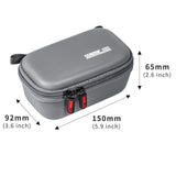 Carry Case with Carabiner & Strap for Cameras - Close-Up Angle