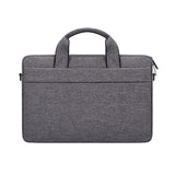 Portable 13.3 Laptop / Tablet Bag With Dual Pockets And Soft Handle - Grey - Extra Image
