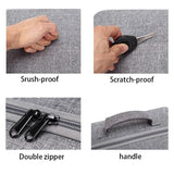 Waterproof Portable Carry Case For Hyperice Hypervolt - Shockproof - Top-Down View