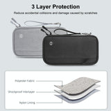 Clutch Bag For Passports Cards & Documents Grey - Extra Image