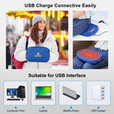 Small Messenger Bag With Tablet And Phone Warmer - Grey