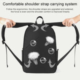 Multifunctional Oxford Laptop Backpack - Cxs-7301 - Grey - 45-Degree Angle