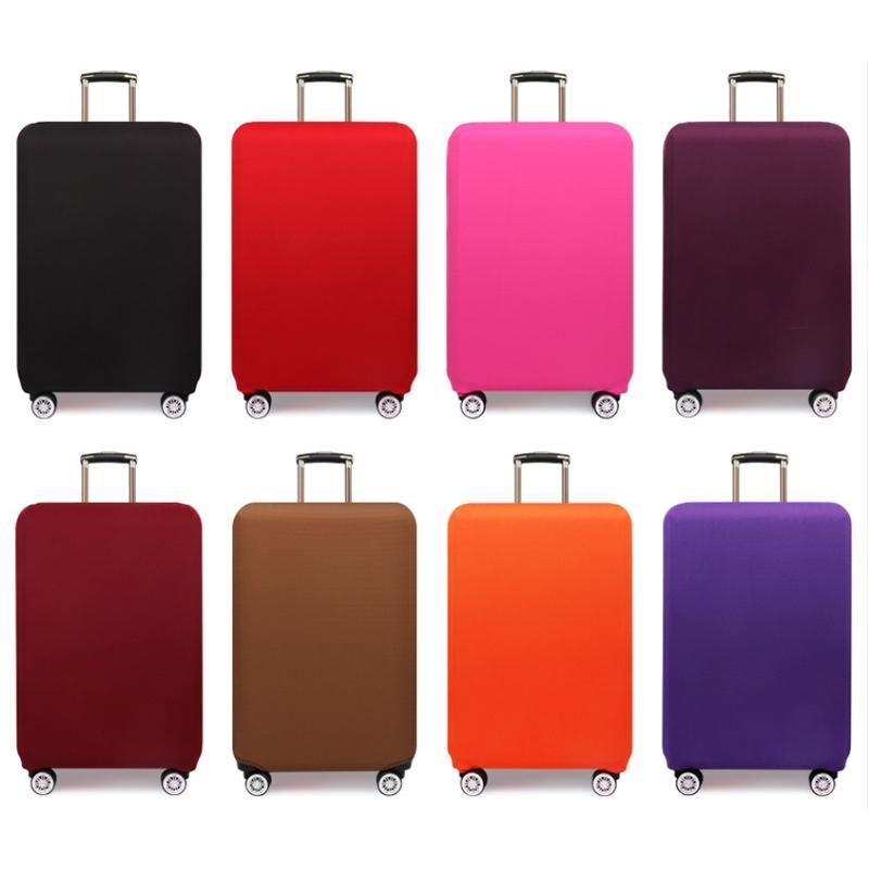 Xl Thickened Stretch Luggage Cover - Dust-proof & Wear-resistant - Orange Red