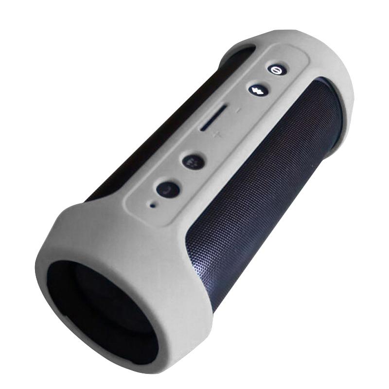 Waterproof Shockproof Silicone Case for Jbl Charge 2+ - Grey