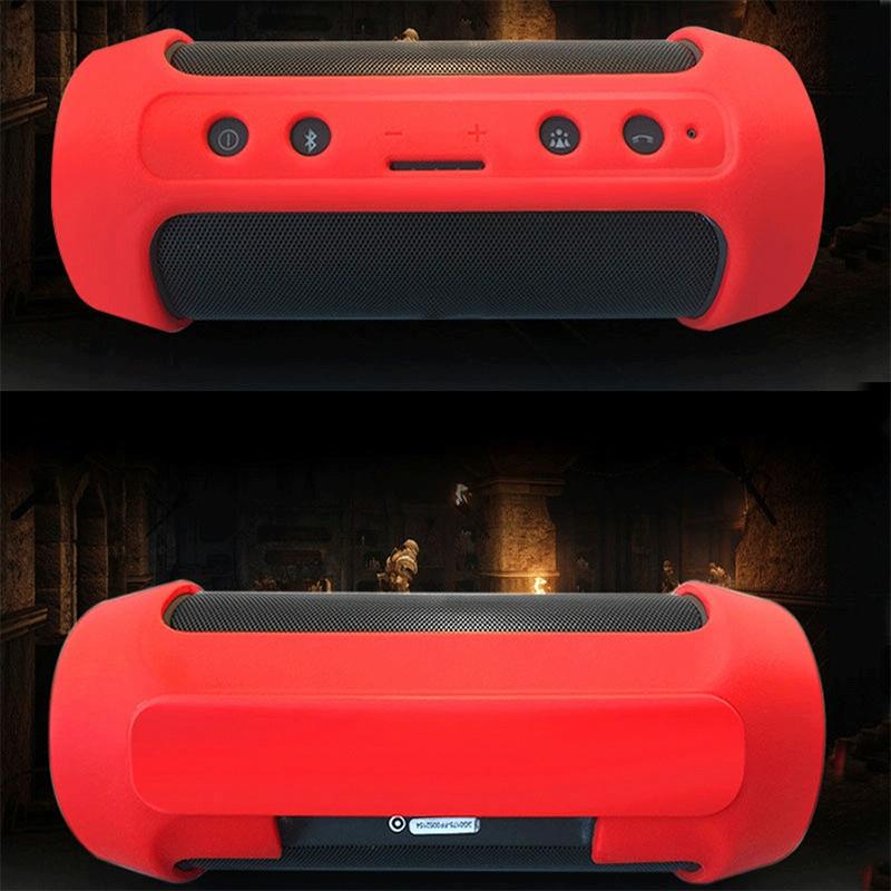 Waterproof Shockproof Silicone Case for Jbl Charge 2+ - Grey