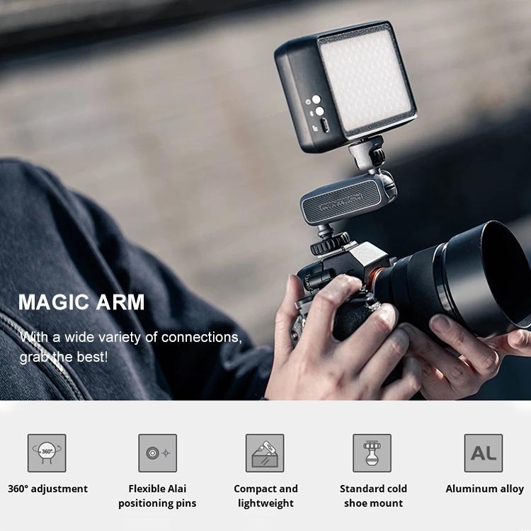 Adjustable Magic Arm Mount For Slr Camera - Grey