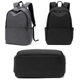Multifunctional Oxford Laptop Backpack - Grey