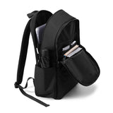 Multifunctional Oxford Laptop Backpack - Grey - Top-Down View