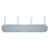 Waterproof Retractable Roller Blind Awning Cover - 4.5m Length Dustproof Protection - Grey