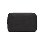 Versatile Headphone Charger & Data Cable Storage Bag - 17 x 11.5 x 5.5cm - Grey - Front View