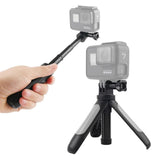 Mini Tripod for Gopro Insta360 Dji Action Cameras - Grey - Front View