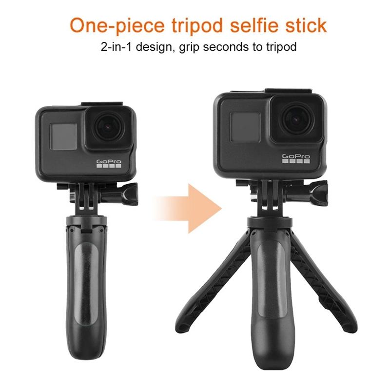 Mini Tripod for Gopro Insta360 Dji Action Cameras - Grey