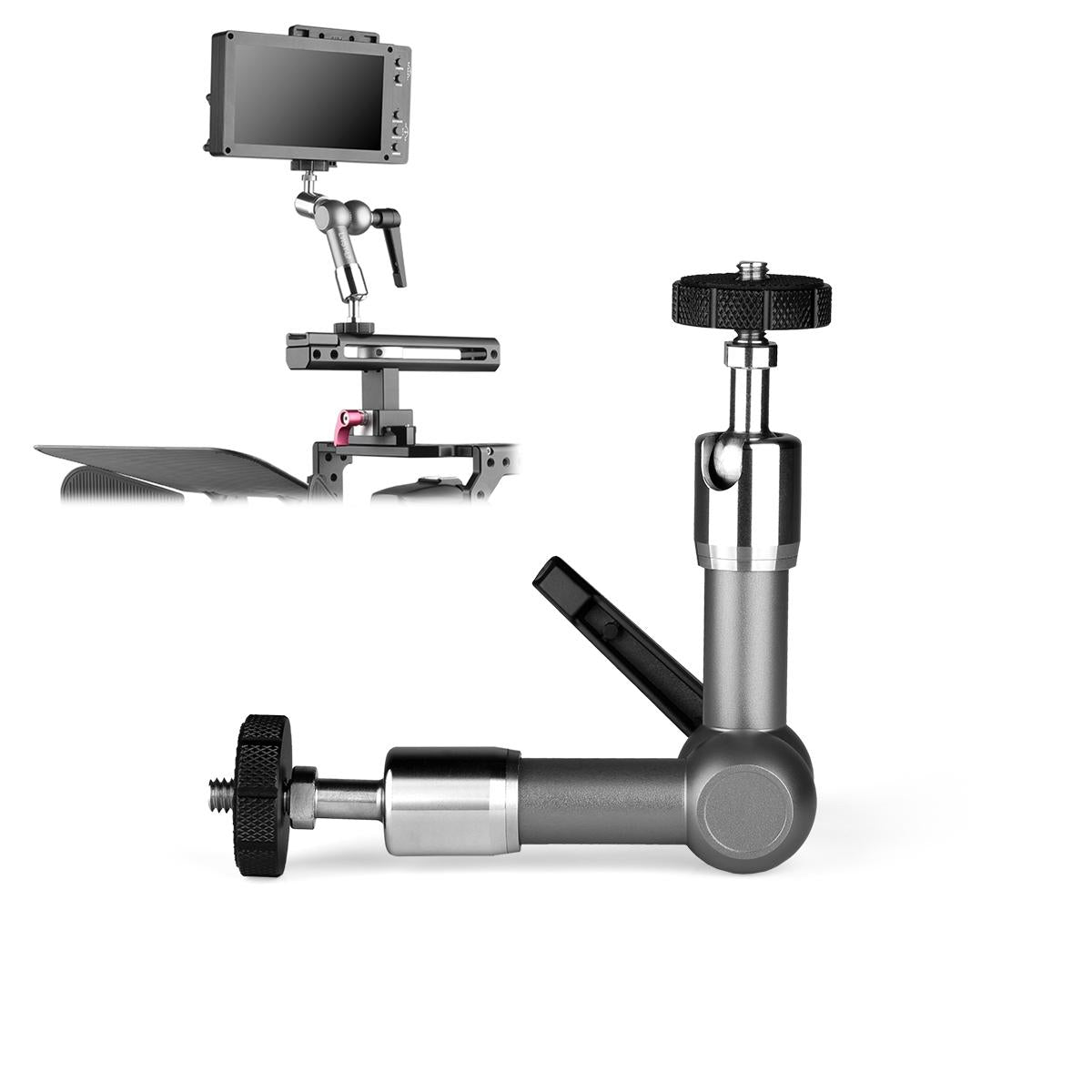 Flexible Articulating Arm - Adjustable Friction - Grey
