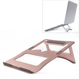 Portable Aluminum Laptop Stand - Simple & Stylish - Grey - Extra Image