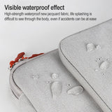 Versatile Laptop Bag For Work And Travel - Grey - Top-Down View