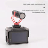 Aluminum Alloy Metal Rabbit Cage for Insta360 Ace Pro - Rear View