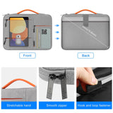 14-15 Inch Laptop Sleeve Briefcase For Macbook Samsung Thinkpad Sony Dell Alienware Chuwi Asus Hp - Grey - Extra Image