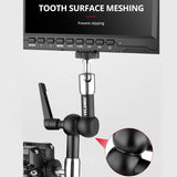 Flexible Articulating Arm - Adjustable Friction - Grey - Top-Down View