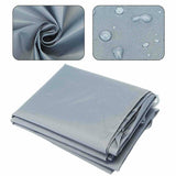 4m Retractable Roller Blind Awning Cover - Waterproof & Dustproof - Grey