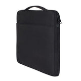 Stylish Laptop Handbag for Macbook & More - Polyester & Nylon - Grey - Top-Down View