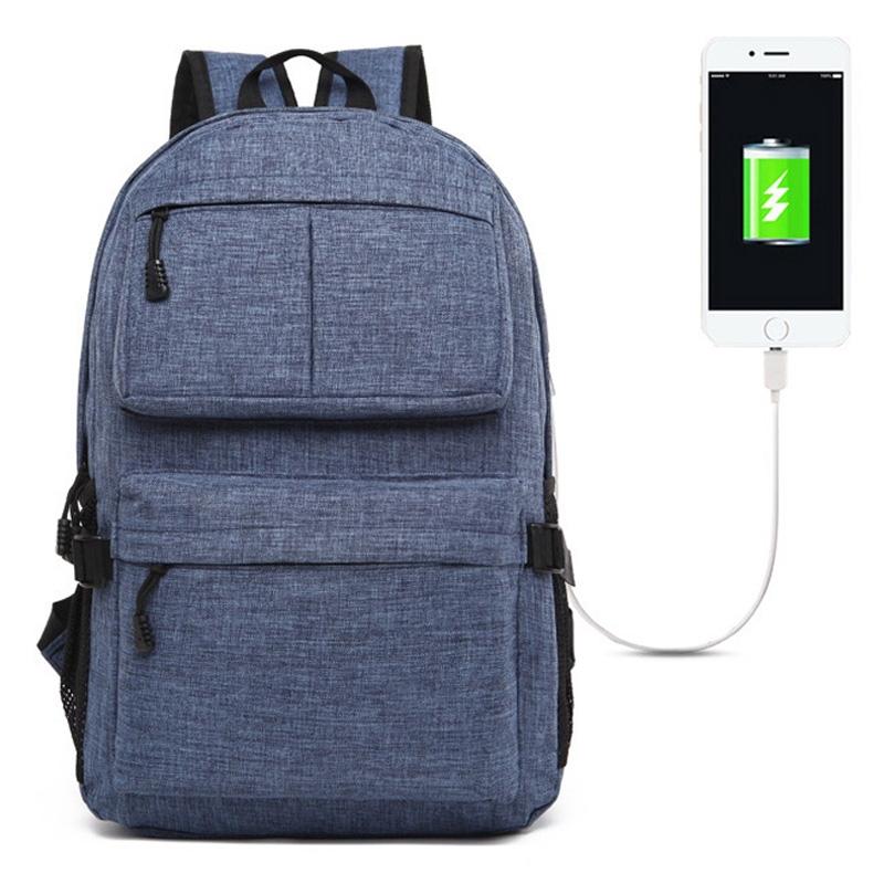Multi-function Laptop Backpack with Usb Port - Fits 15.6 Macbook Samsung Sony Dell Alienware Chuwi Asus Hp - 46x32x12cm - Grey