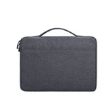 Waterproof Oxford Cloth Laptop Handbag With Trolley Strap - Grey - Extra Image