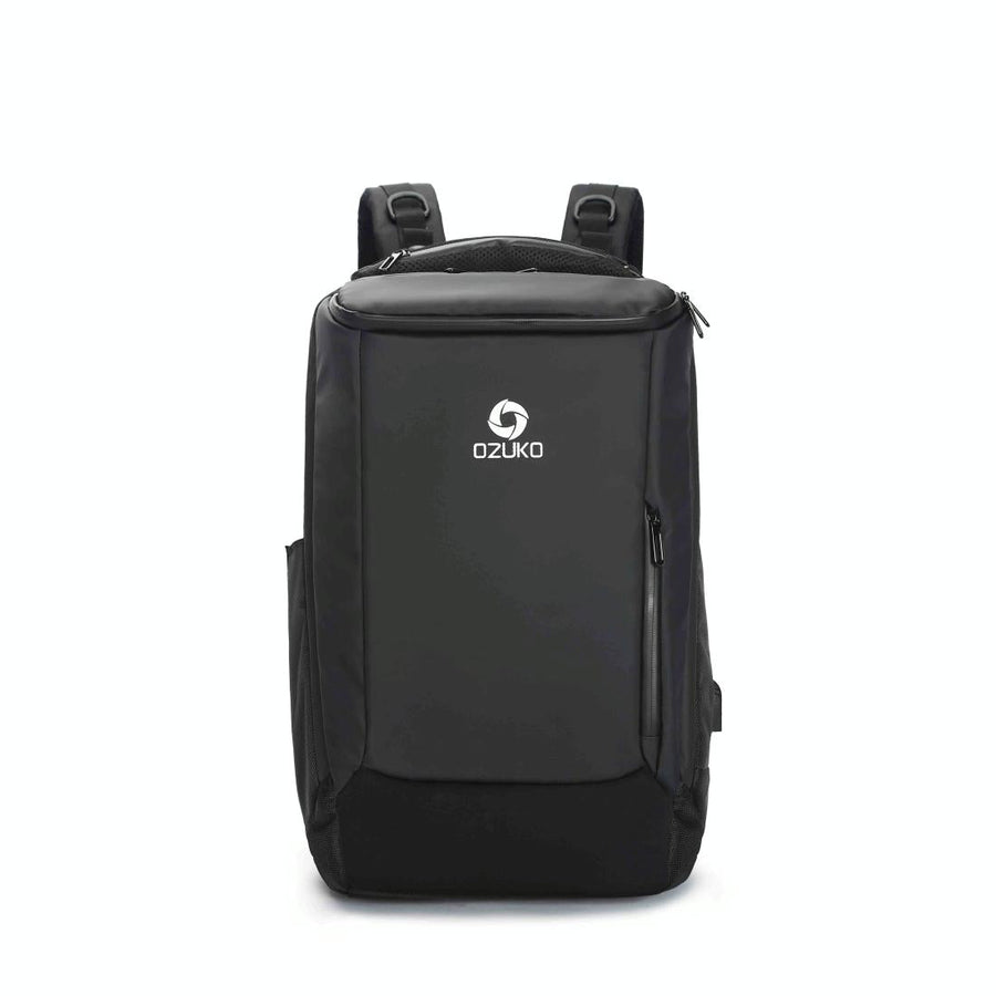 Small Waterproof Usb Outdoor Shoulder Backpack - Grey