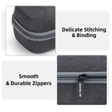 Mini Carrying Case for Dji Mic 2 Wireless Microphone - Storage Bag - Rear View