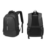 Multifunctional Oxford Laptop Backpack - Cxs-622 - Grey - Extra Image