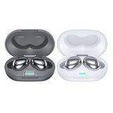 Metal Plating Wireless Tws Earphones with Charging Box - Bluetooth 5.0 - Grey - Side View