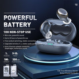 Metal Plating Wireless Tws Earphones with Charging Box - Bluetooth 5.0 - Grey - 45-Degree Angle