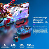 Metal Plating Wireless Tws Earphones with Charging Box - Bluetooth 5.0 - Grey - Low Angle