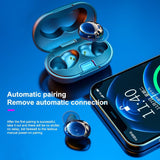 Metal Plating Wireless Tws Earphones with Charging Box - Bluetooth 5.0 - Grey - Extra Image
