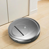 Smart Household Sweeping Robot - Grey - Side View