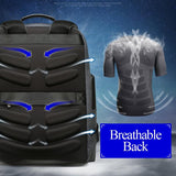 Outdoor Anti-Theft Waterproof Shoulder Bag With Usb Port - Large Capacity - Close-Up Angle