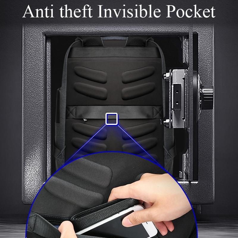 Outdoor Anti-Theft Waterproof Shoulder Bag With Usb Port - Large Capacity