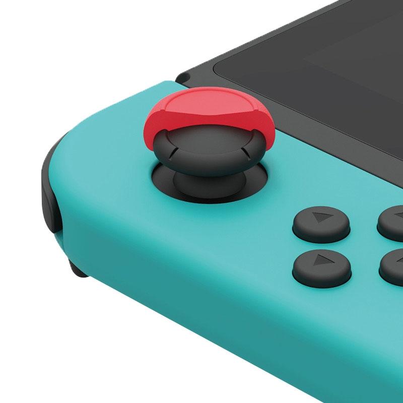 Ps4 Gamepad Rocker Cap Button Cover for Ns Pro - Green + Red