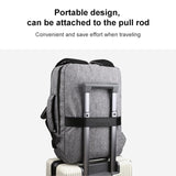 Multifunctional Oxford Laptop Backpack - Cxs-620 - Light Grey