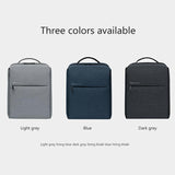 15.6-inch Waterproof Laptop Backpack - Light Grey