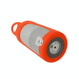 Protective Case for Bose Soundlink Revolve+ Speaker - Portable and Bluetooth - Silver Grey - Rear View