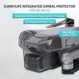 Sunshade Cover for Dji Air 2s Drone Gimbal Lens - Top-Down View