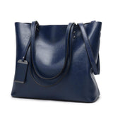 Stylish Pu Leather Women Crossbody Bag - Light Blue
