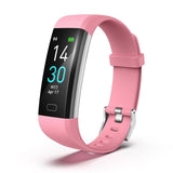 Waterproof Fitness Tracker Watch With Heart Rate Monitor - Front View