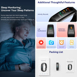 Waterproof Fitness Tracker Watch With Heart Rate Monitor - Extra Image