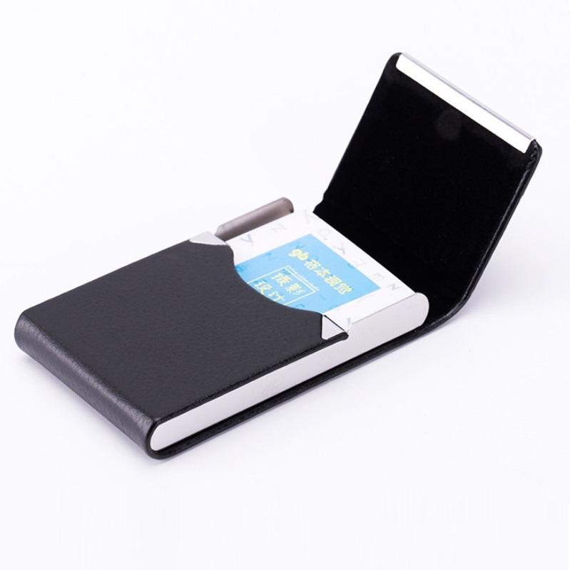 Business Card Case For Advertising Fits Most Cards - Woven Coffee