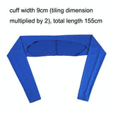 Sun Protection Golf Shawl Sleeves for Outdoor Sports and Cycling - Skin Colour - Rear View