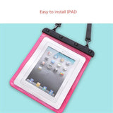 Waterproof Single Shoulder Bag For Mobile Phone Small Objects Multipurpose Design - Lake Blue - Rear View