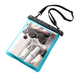 Waterproof Single Shoulder Bag For Mobile Phone Small Objects Multipurpose Design - Lake Blue - Extra Image